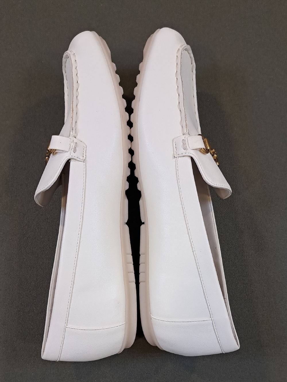 Franco Sarto Zerina Loafer - Color: Cream - Size: Women 10 - Picture 6 of 10